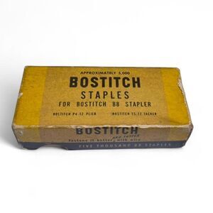 VTG Bostitch B8 Staples Opened Box Office Supply Collectible